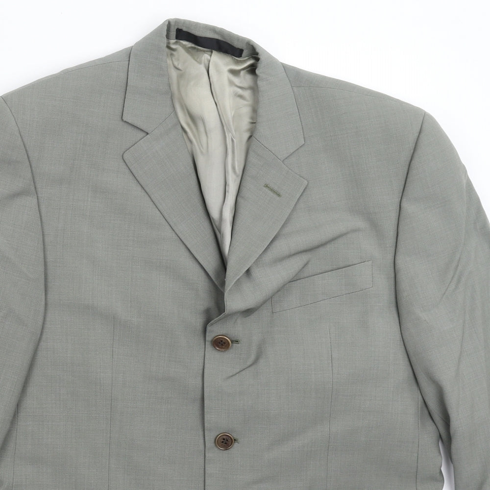 Mens UK Size 38 Marks and Spencer Regular Grey Suit Jacket