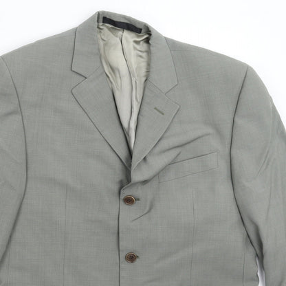 Mens UK Size 38 Marks and Spencer Regular Grey Suit Jacket