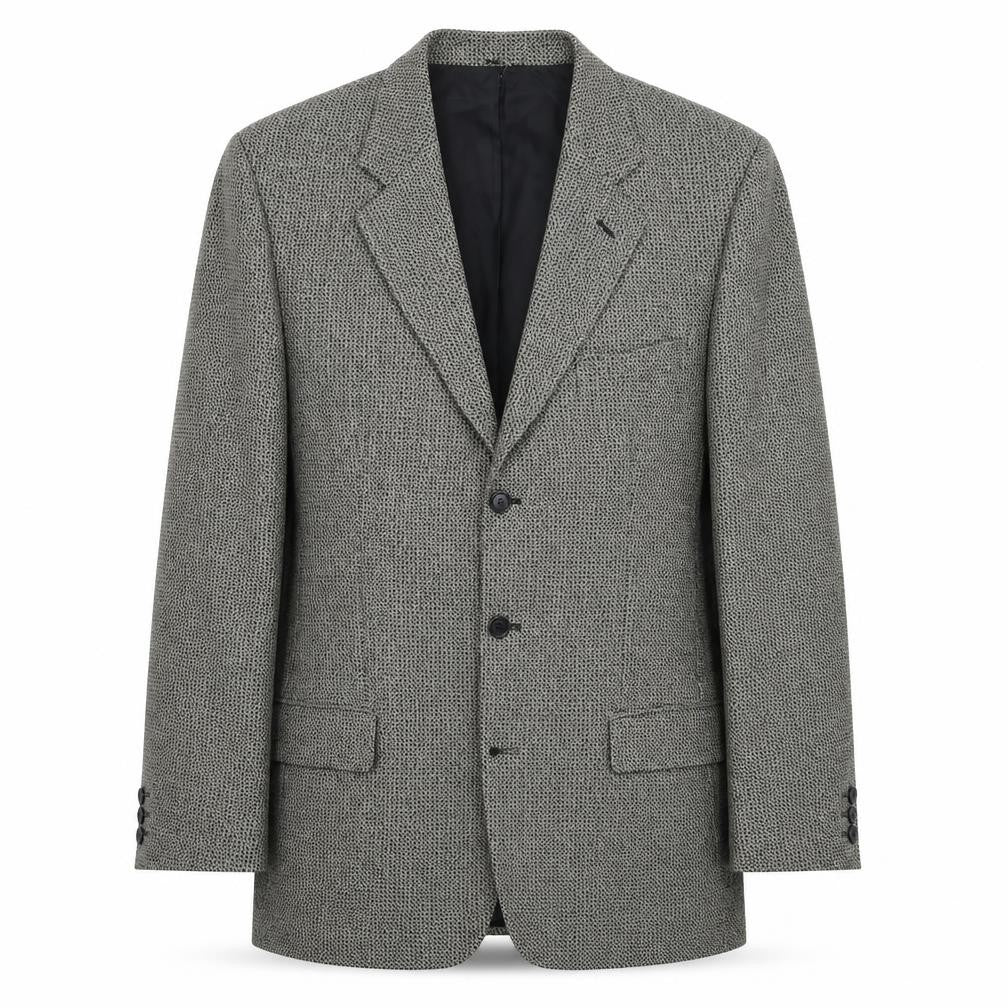 Mens UK Size 42 Preworn Regular Grey Suit Jacket