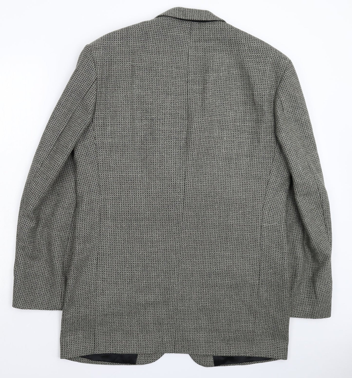 Mens UK Size 42 Preworn Regular Grey Suit Jacket