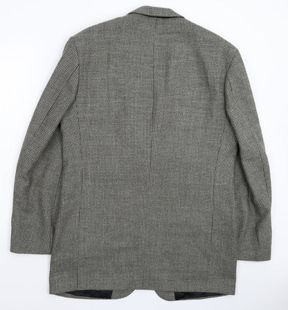 Mens UK Size 42 Preworn Regular Grey Suit Jacket