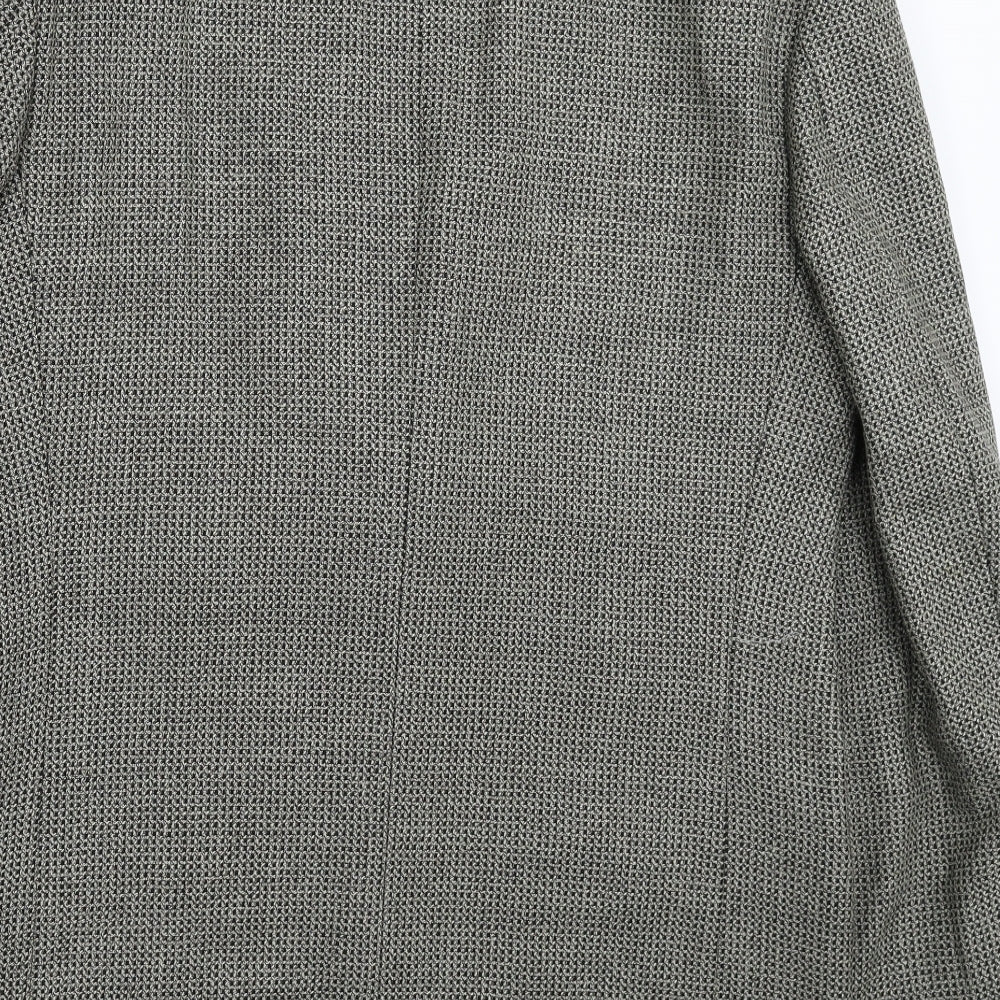 Mens UK Size 42 Preworn Regular Grey Suit Jacket