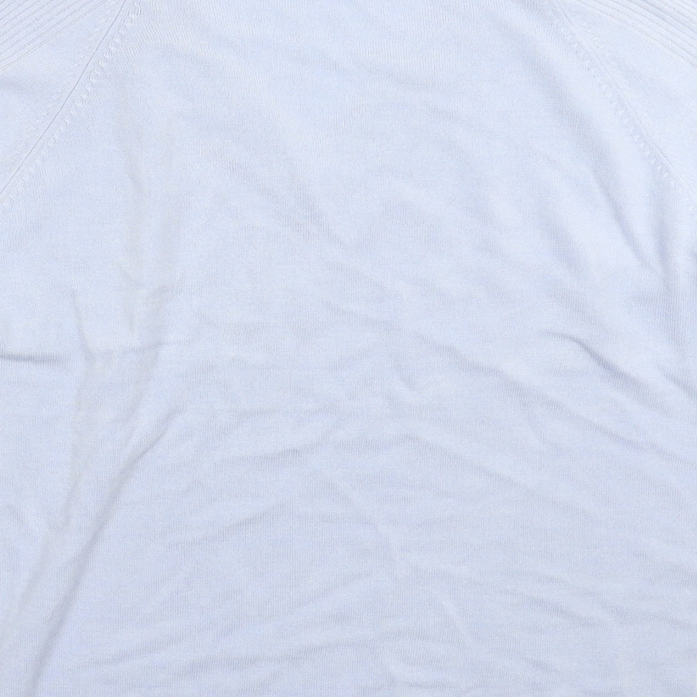 F&F Womens Blue  Knit Pullover Jumper Size 16  - Oversized