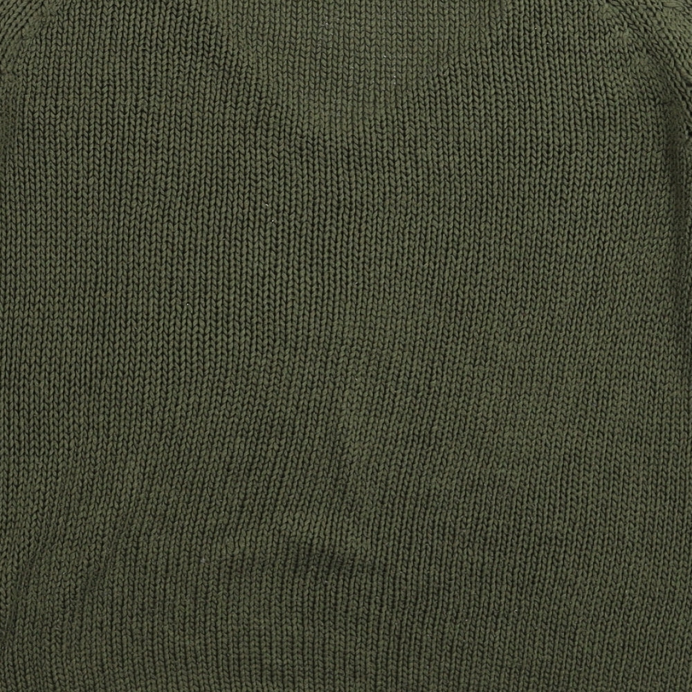 Womens UK Size S H&M Green Pullover Jumper