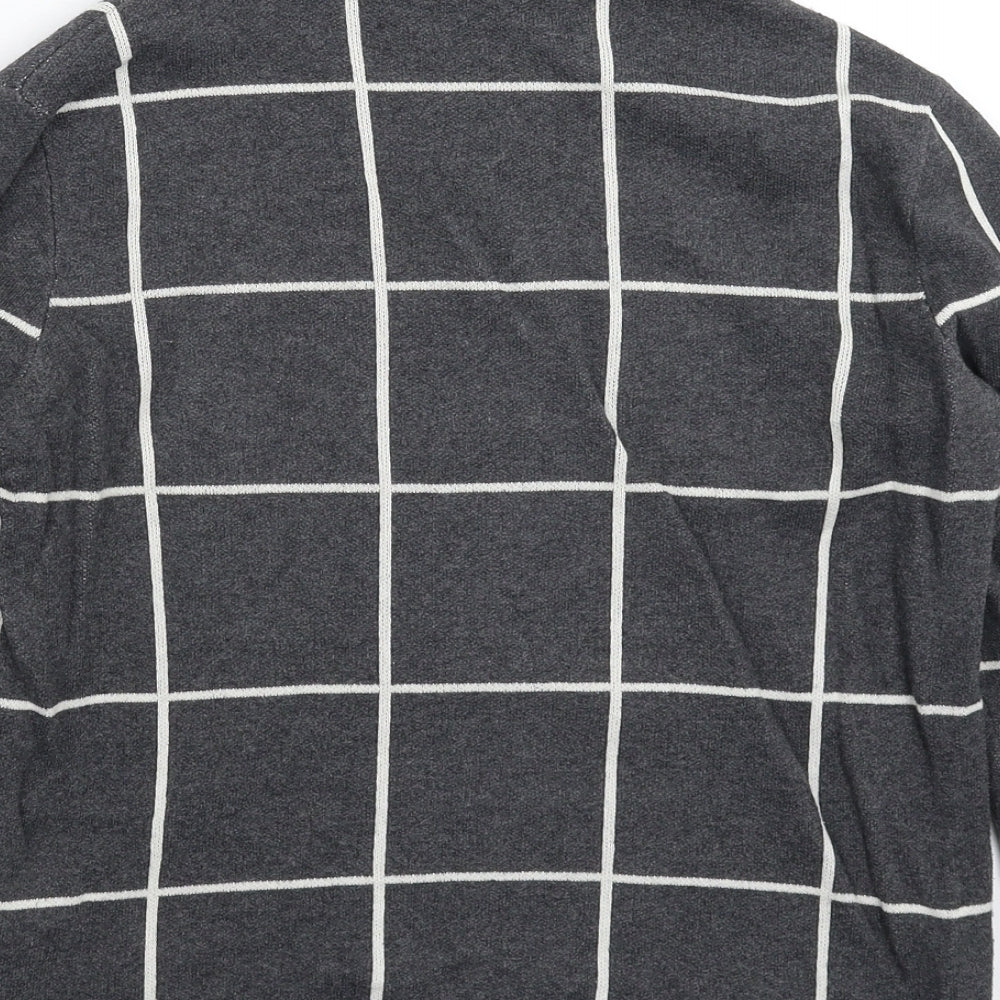 Womens UK Size 6 Warehouse Grey Pullover Jumper
