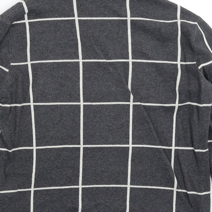 Womens UK Size 6 Warehouse Grey Pullover Jumper