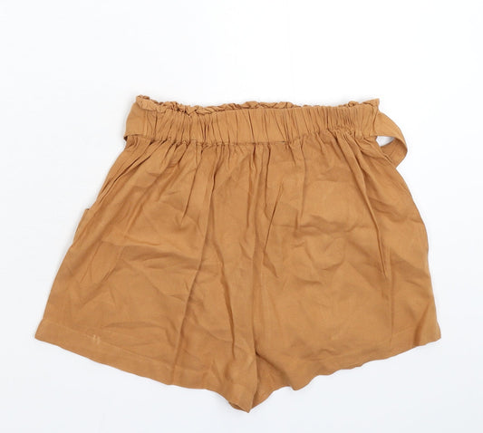 Primark Womens Beige   Hot Pants Shorts Size 4