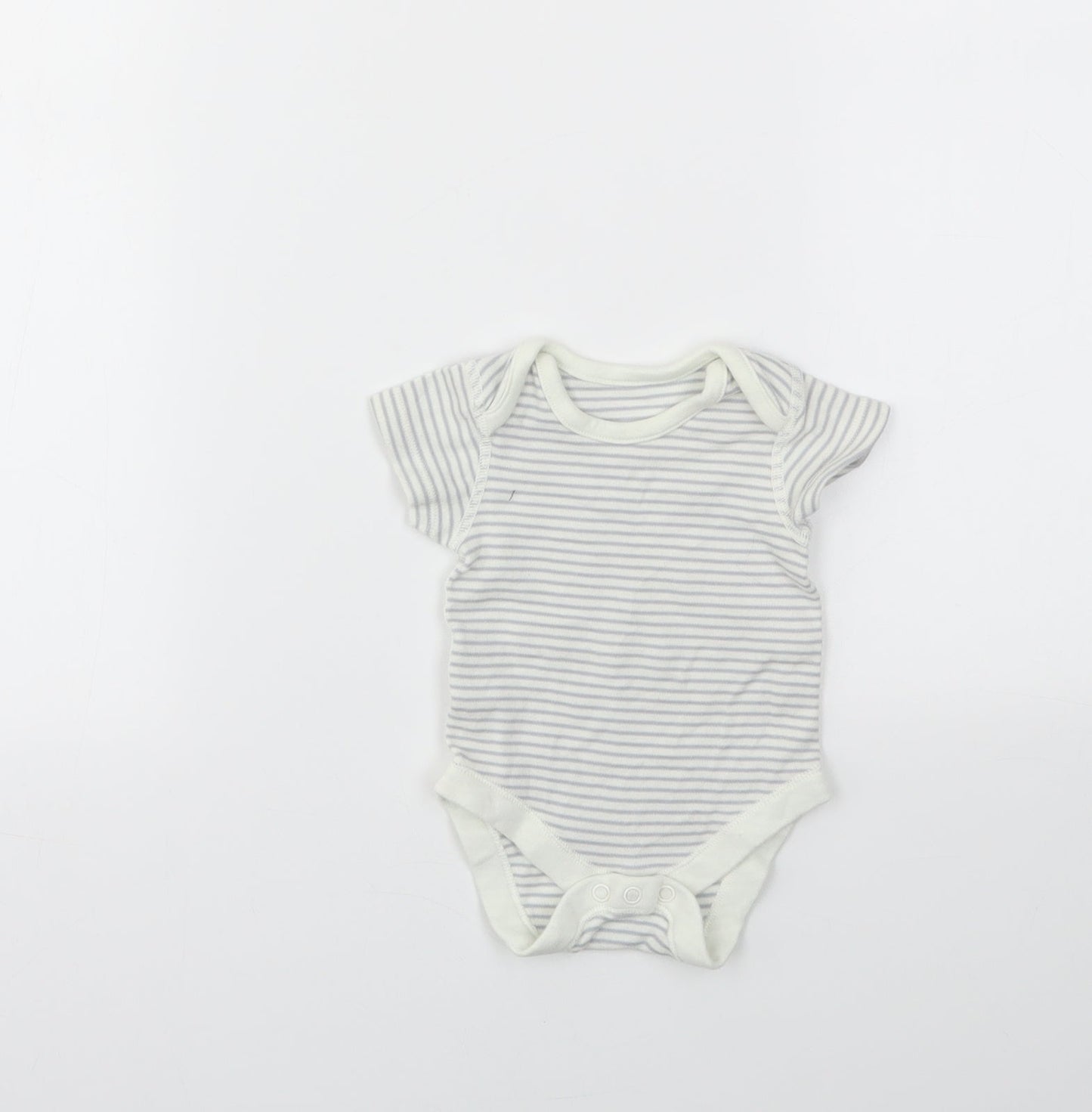 M&S Baby Grey Animal Print  Babygrow One-Piece Size 0-3 Months