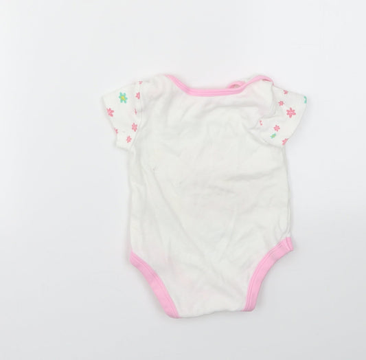 MY FIRST Baby White   Catsuit One-Piece Size 6-9 Months