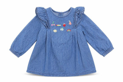 NEXT Girls Blue   Fit & Flare  Size 3-6 Months