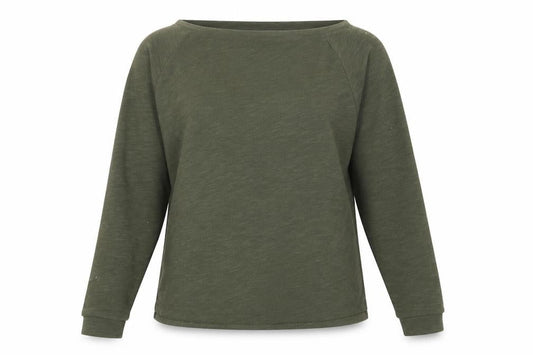 Womens UK Size 12 Very Green Pullover Jumper