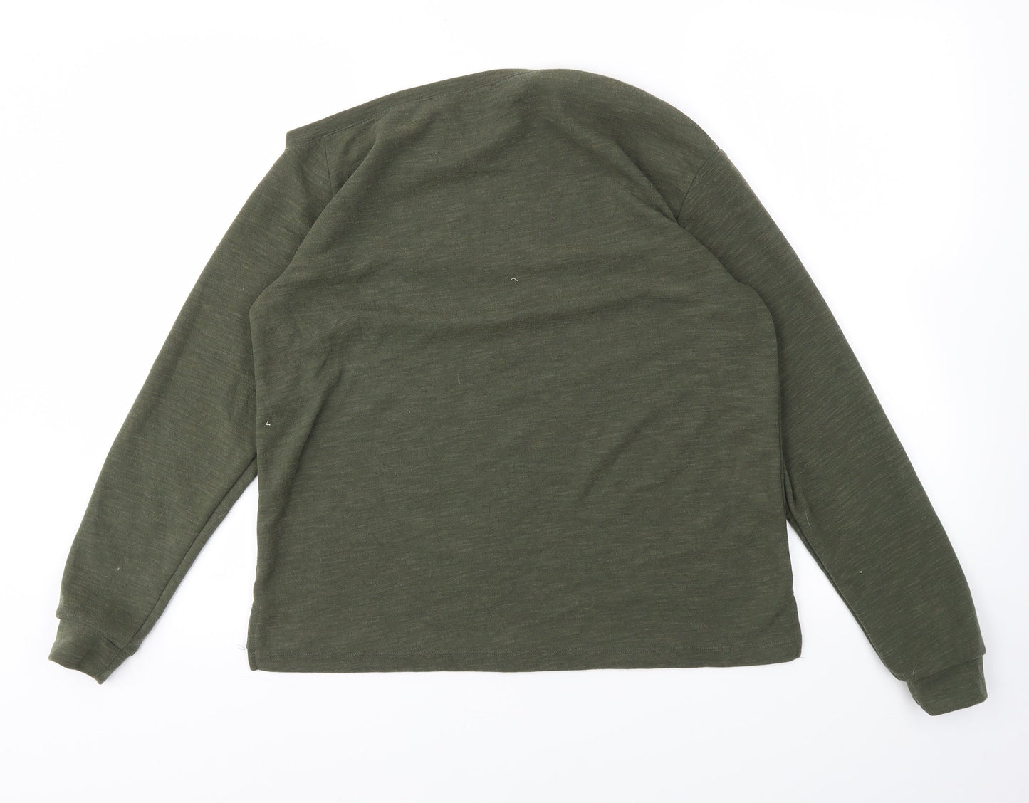 Womens UK Size 12 Very Green Pullover Jumper
