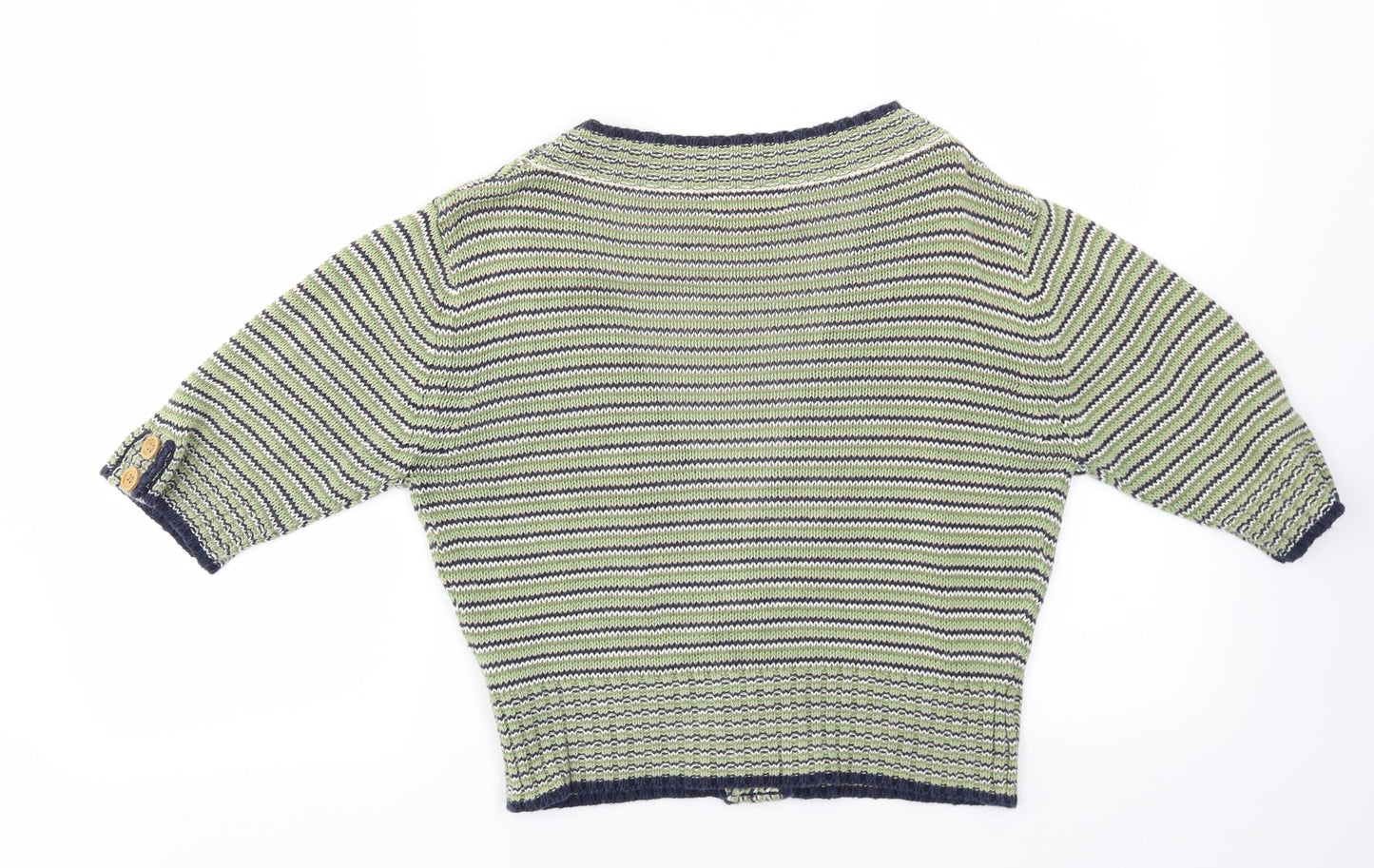 Womens UK Size L VERO MODA Green Cardigan Jumper