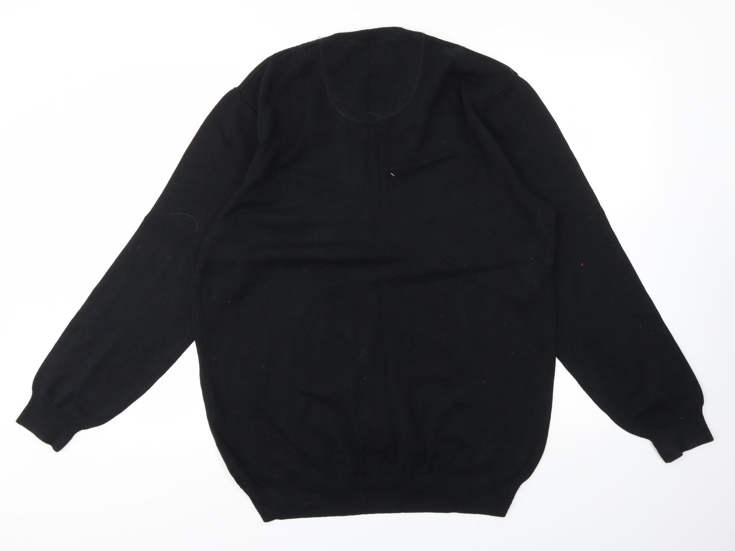 Aspen&Court Mens Black   Pullover Sweatshirt Size L