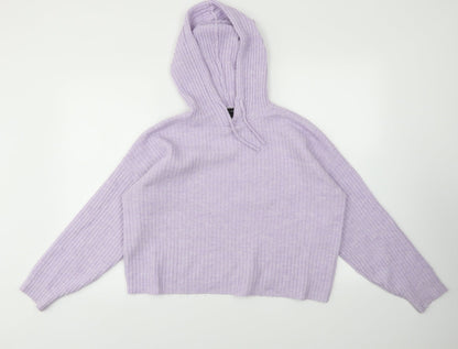 Womens UK Size S NEW LOOK Purple Pullover Jumper