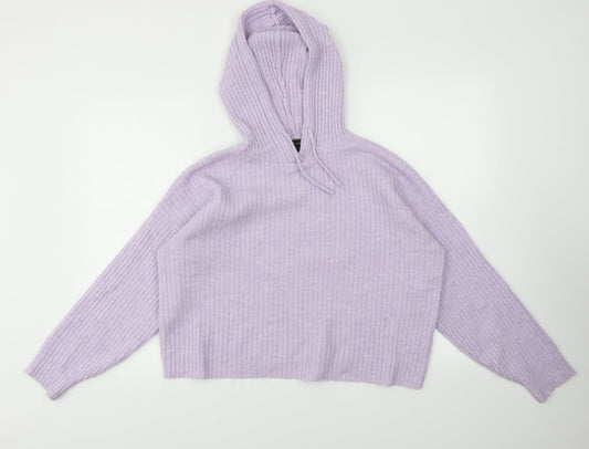 Womens UK Size S NEW LOOK Purple Pullover Jumper