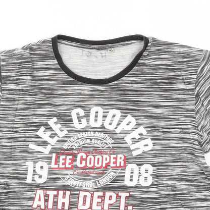 Lee Cooper Boys Grey   Basic T-Shirt Size 13 Years