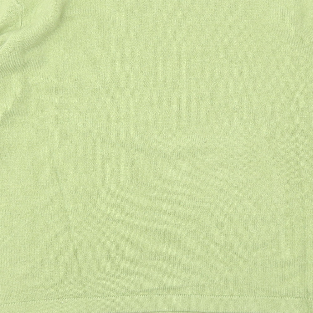 Womens UK Size 12 JDV Green Pullover Jumper