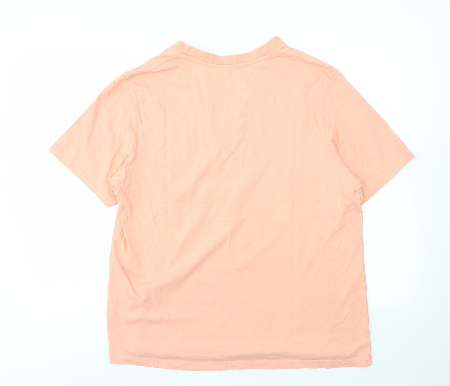Womens UK Size M bpc Orange Basic T-Shirt