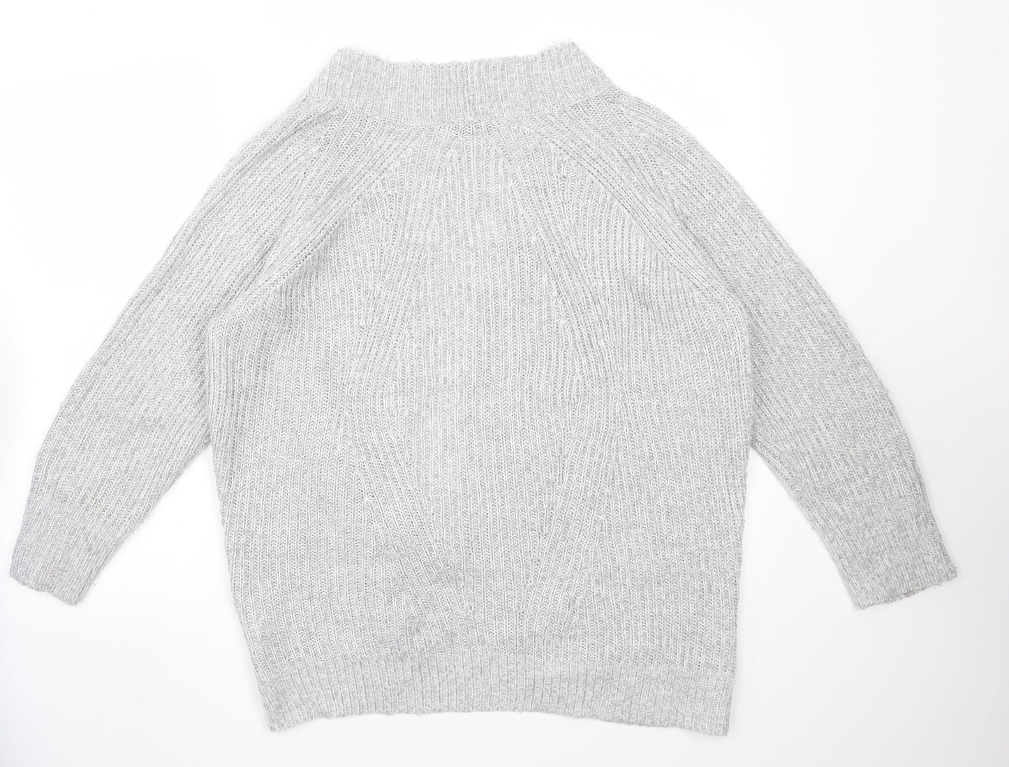 Womens UK Size S Select Grey Cardigan Jumper
