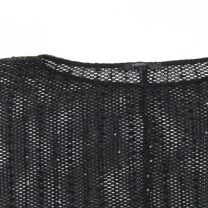 Womens UK Size 8 NEXT Black Basic T-Shirt