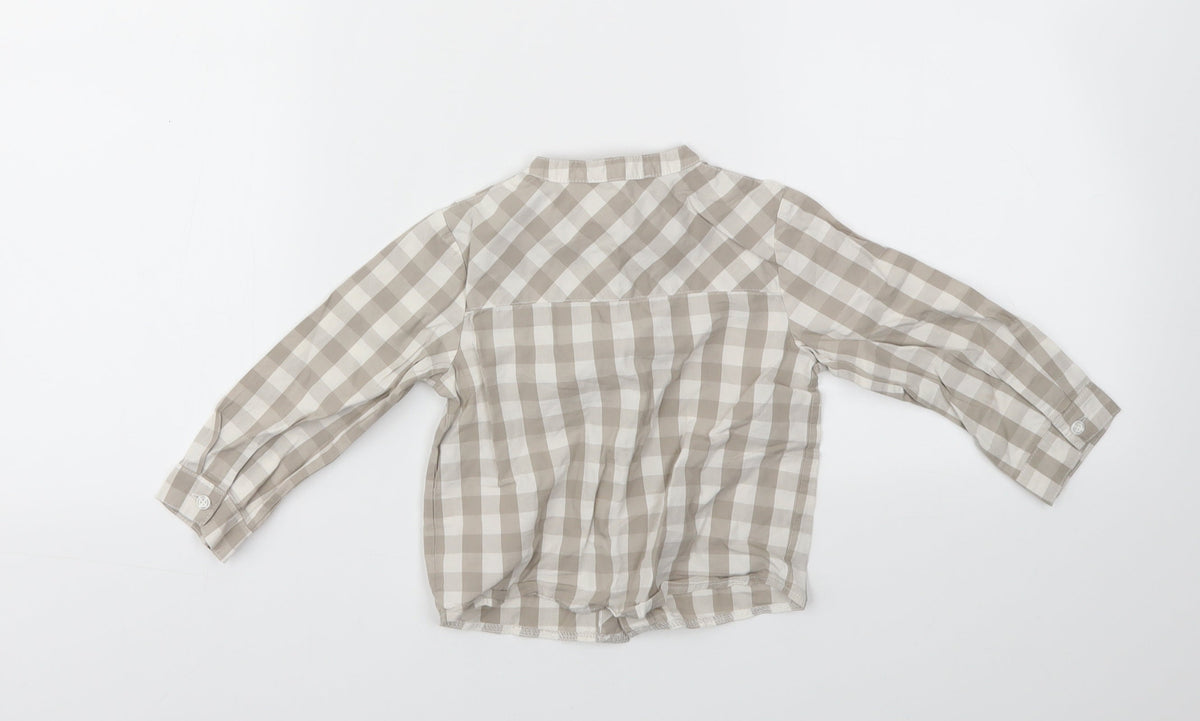 Disney Boys Multicoloured Check  Basic Tank Size 9-12 Months