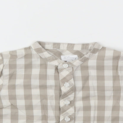 Disney Boys Multicoloured Check  Basic Tank Size 9-12 Months