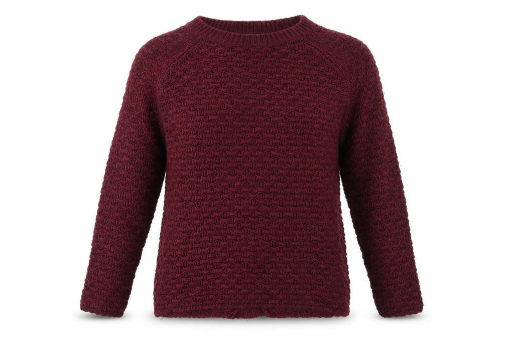 Womens UK Size S New Look Red Pullover Jumper