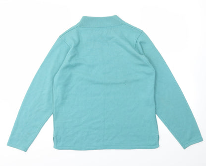 Womens UK Size M Ann Marie Blue Pullover Jumper