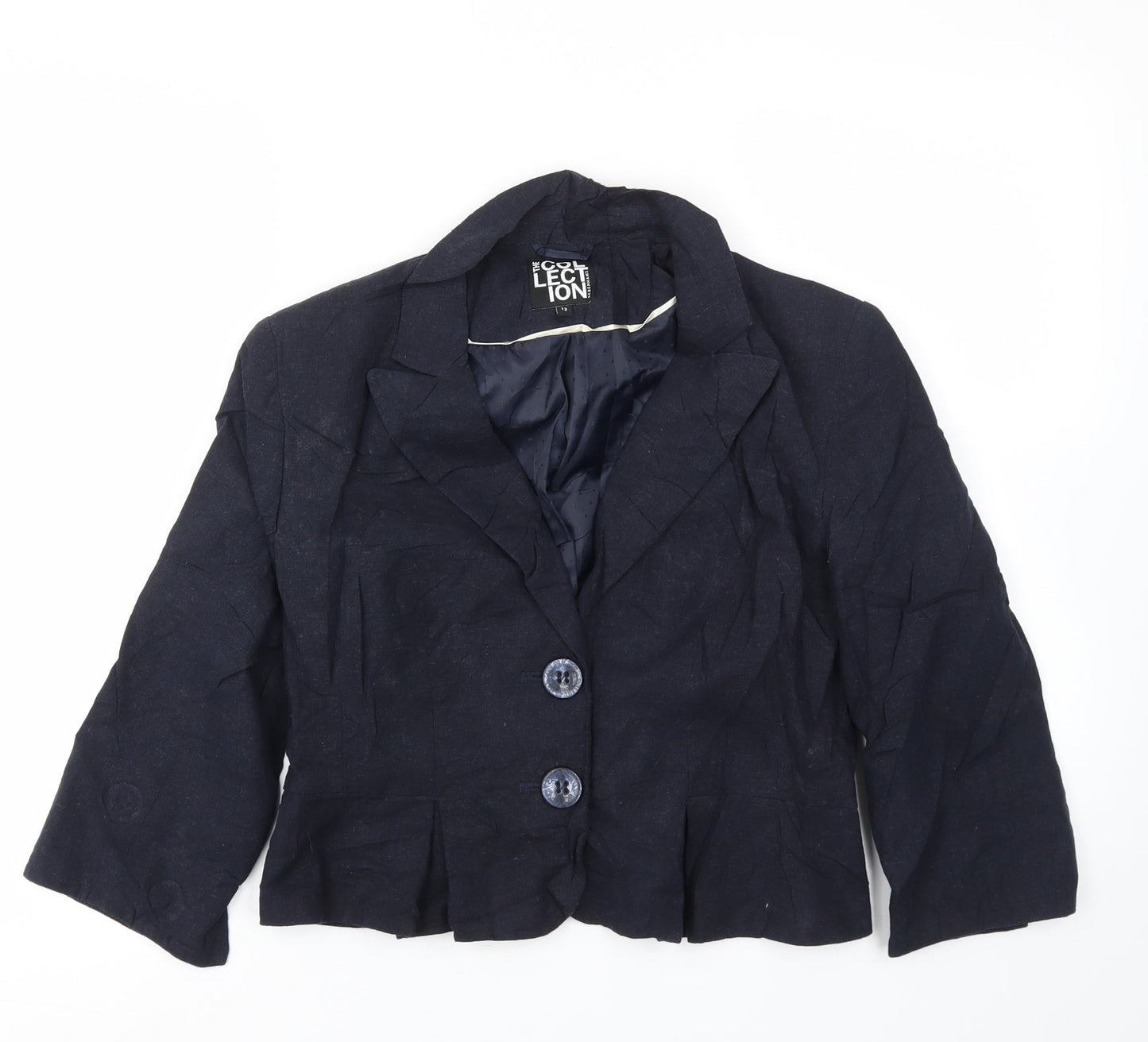 Debenhams Womens Blue   Jacket Blazer Size 12