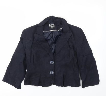 Debenhams Womens Blue   Jacket Blazer Size 12