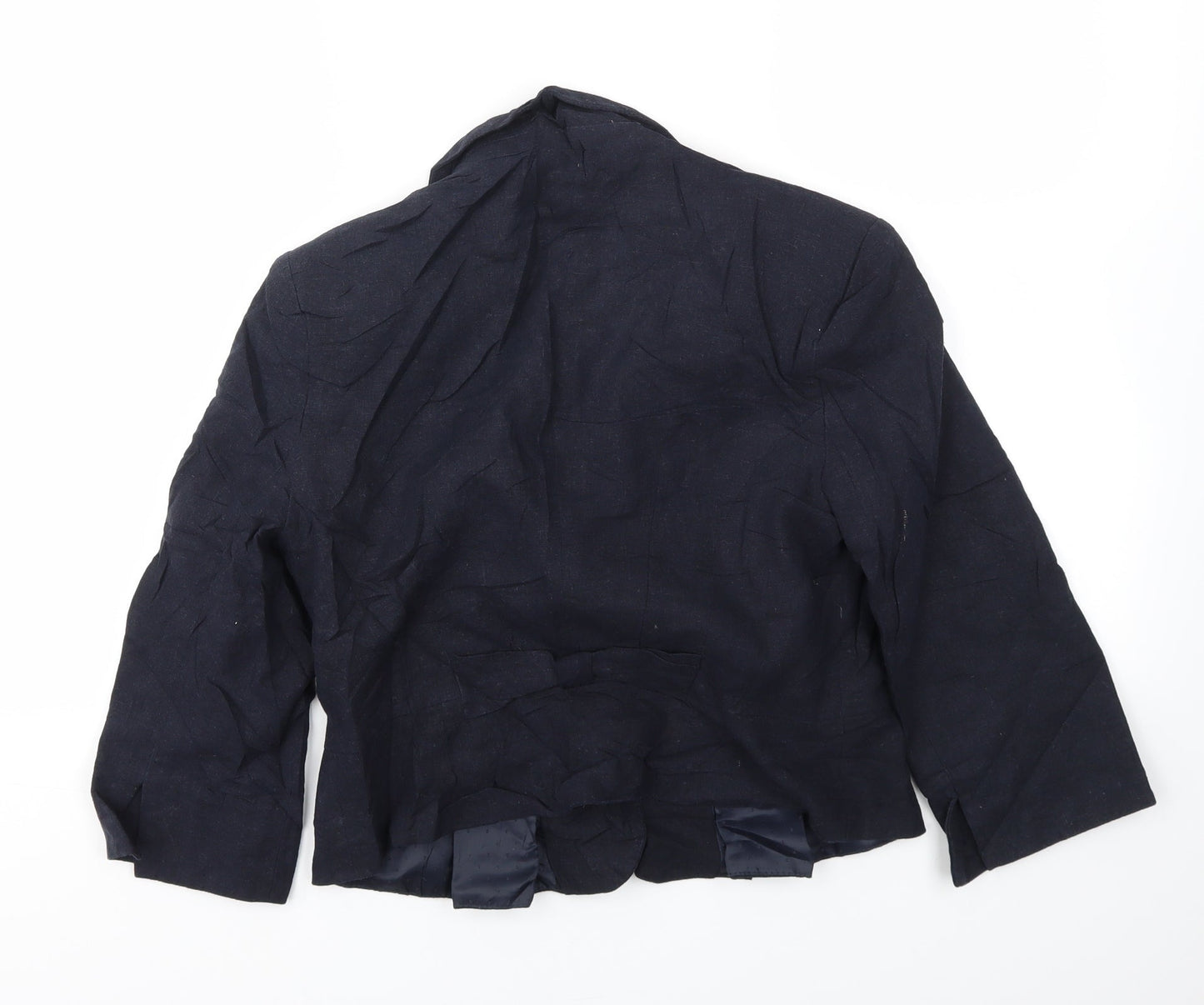 Debenhams Womens Blue   Jacket Blazer Size 12