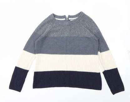 Womens UK Size S Matalan Multicoloured Pullover Jumper