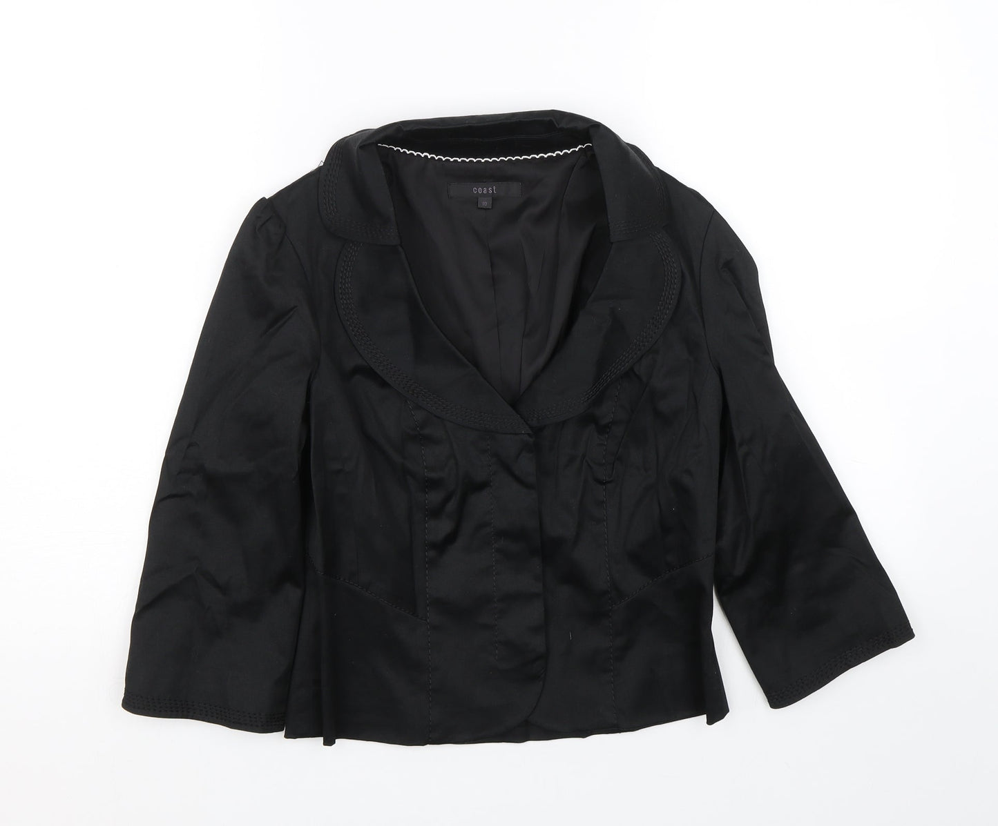 Coast Womens Black   Jacket Suit Size 10