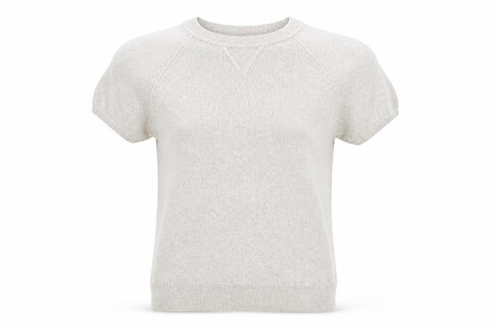 Womens UK Size 10 NEXT Beige Basic T-Shirt