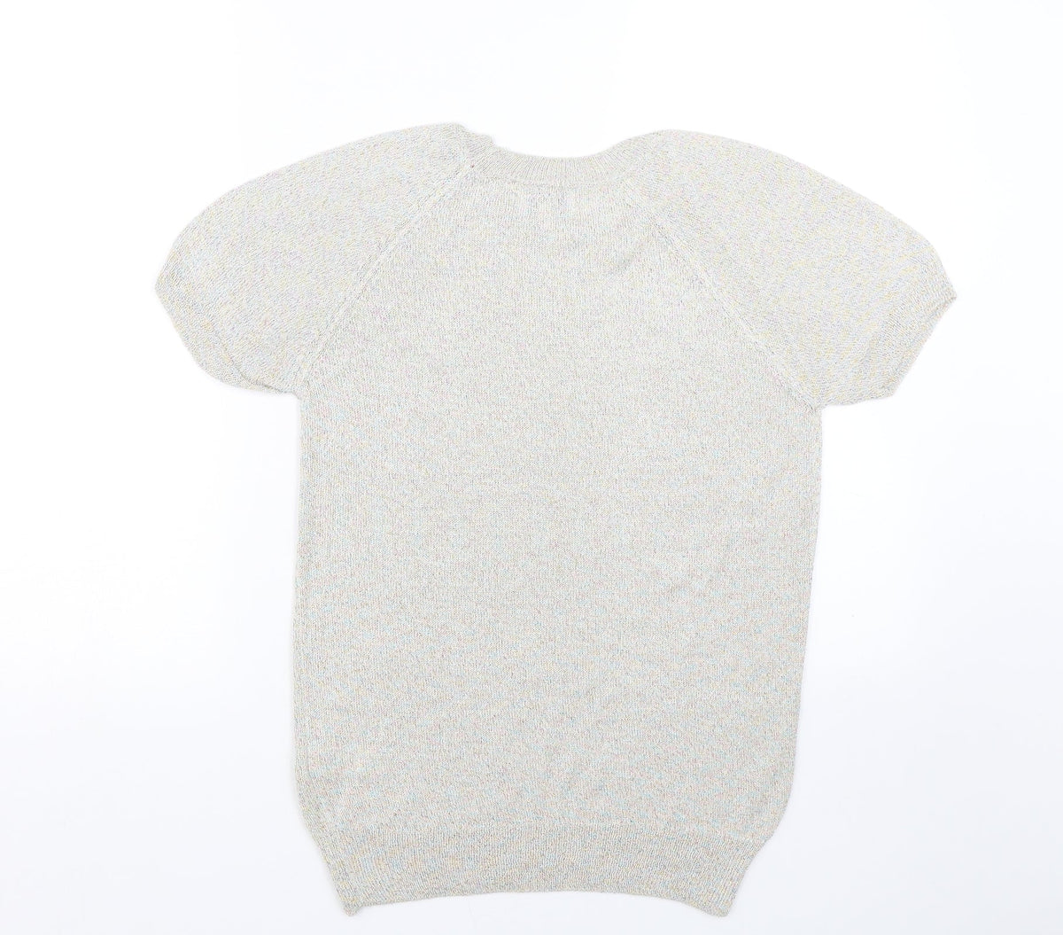 Womens UK Size 10 NEXT Beige Basic T-Shirt