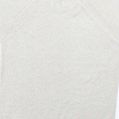 Womens UK Size 10 NEXT Beige Basic T-Shirt