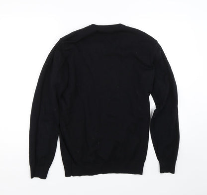 Very Mens Black   Pullover Jumper Size L