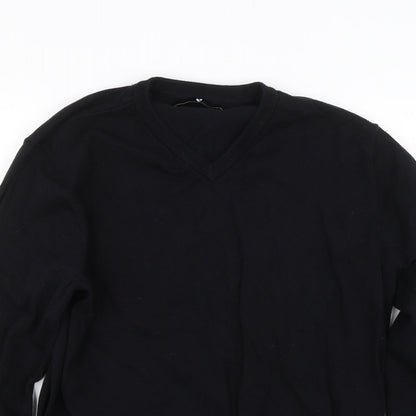 Very Mens Black   Pullover Jumper Size L