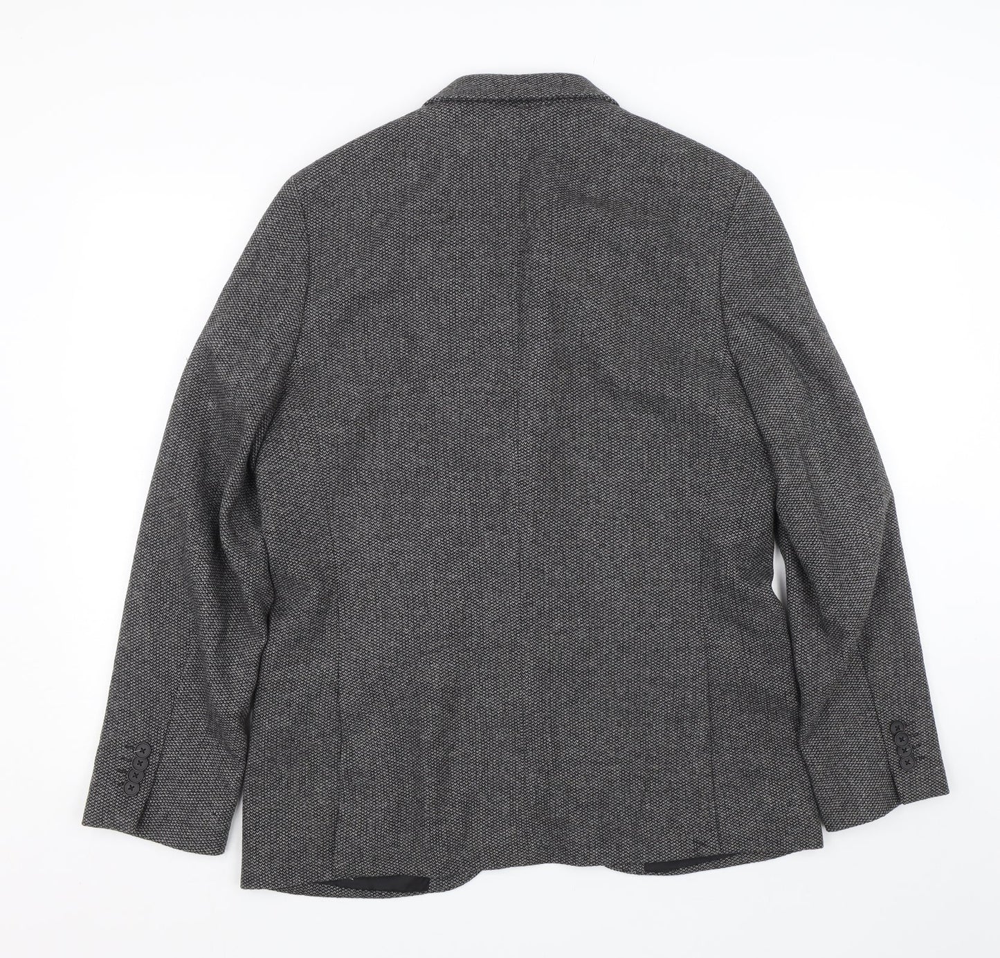 Mens UK Size 40 Debenhams Regular Grey Suit Jacket
