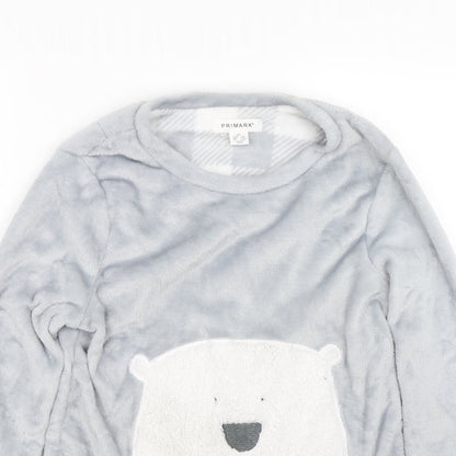 Love to lounge Womens Grey   Top Pyjama Top Size XS  - Polar Bear