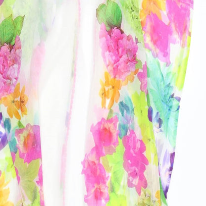 Womens UK Size 10 Debenhams Multicoloured Kimono Blouse