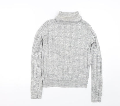 Womens UK Size S H&M Grey Pullover Jumper