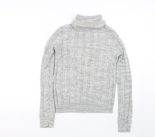 Womens UK Size S H&M Grey Pullover Jumper