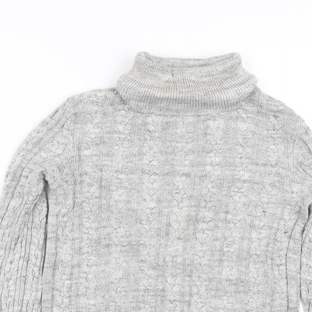 Womens UK Size S H&M Grey Pullover Jumper
