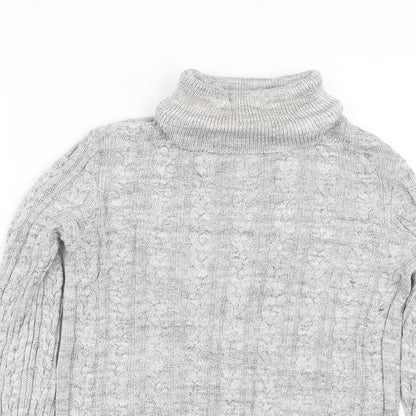 Womens UK Size S H&M Grey Pullover Jumper