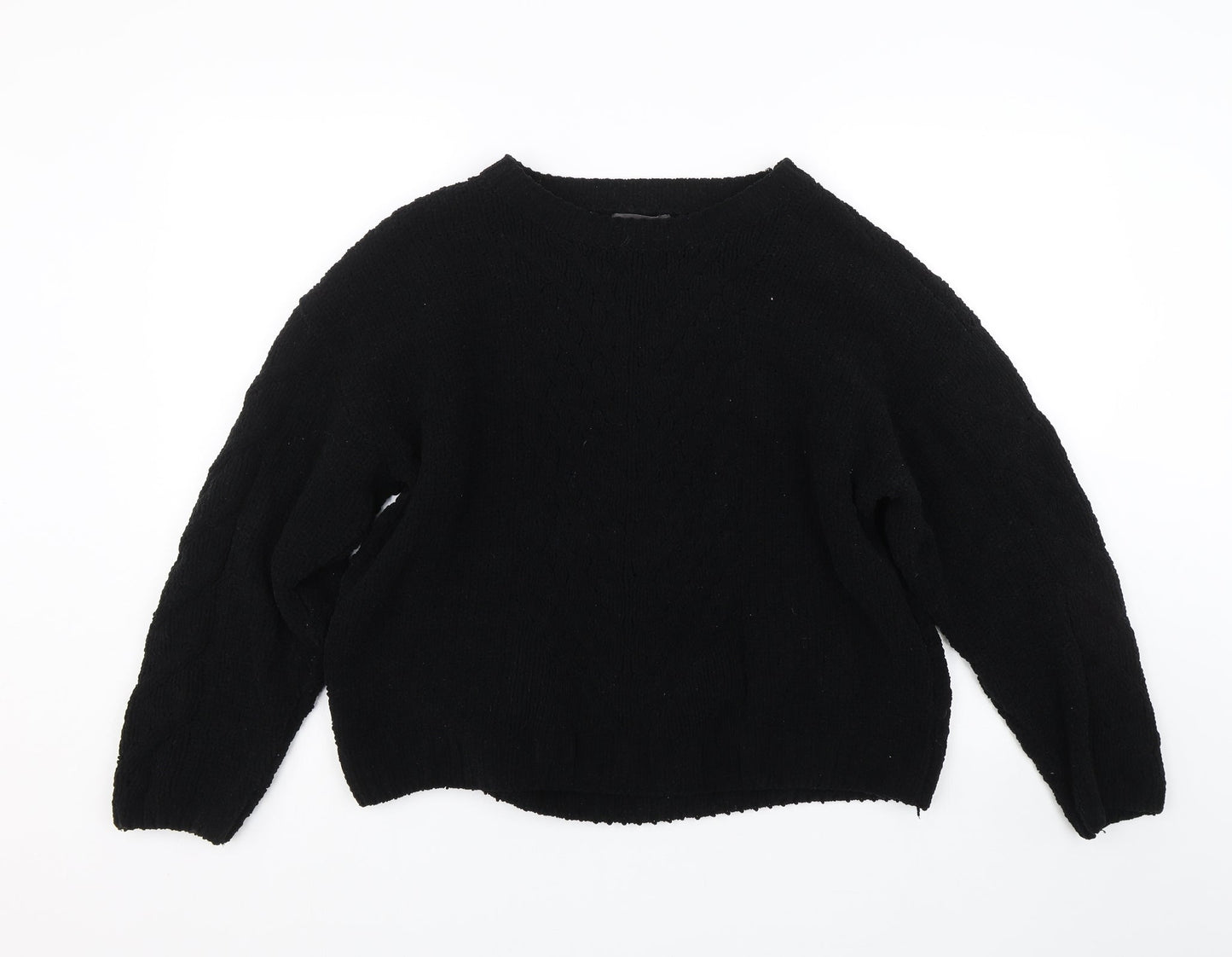 Primark Womens Black   Pullover Jumper Size L
