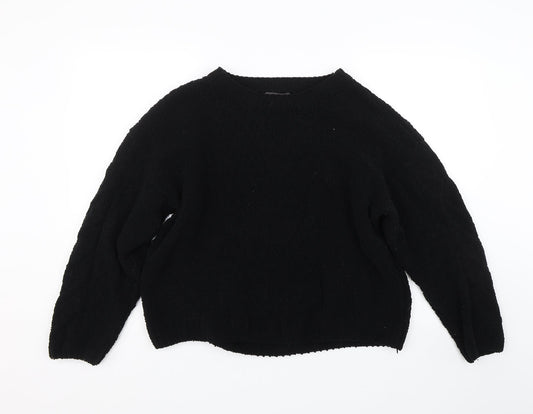 Primark Womens Black   Pullover Jumper Size L