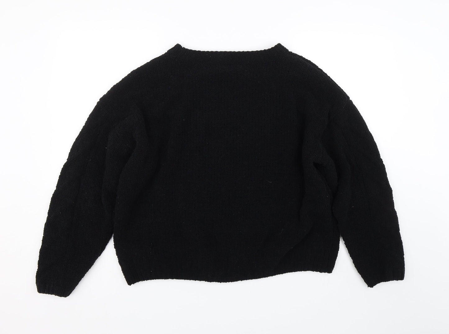 Primark Womens Black   Pullover Jumper Size L