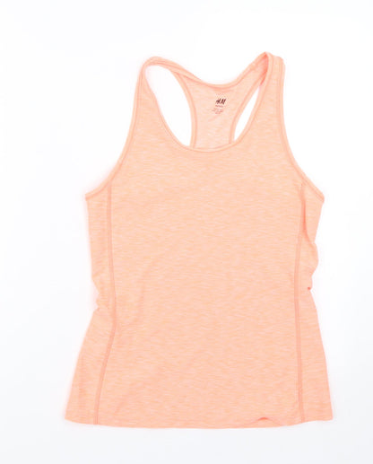 H&M Womens Orange   Basic Tank Size S